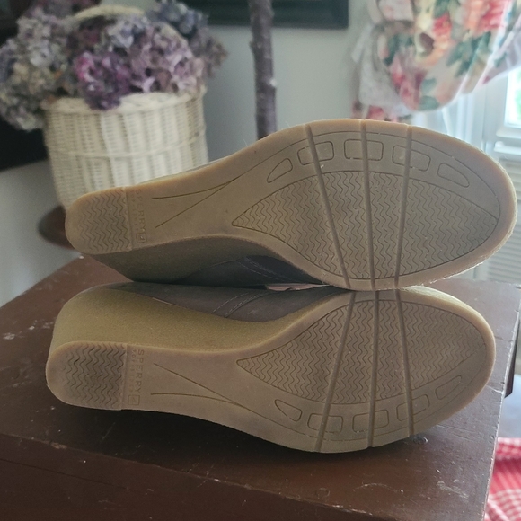 Sperry Top siders wedges booties leather - Picture 7 of 9